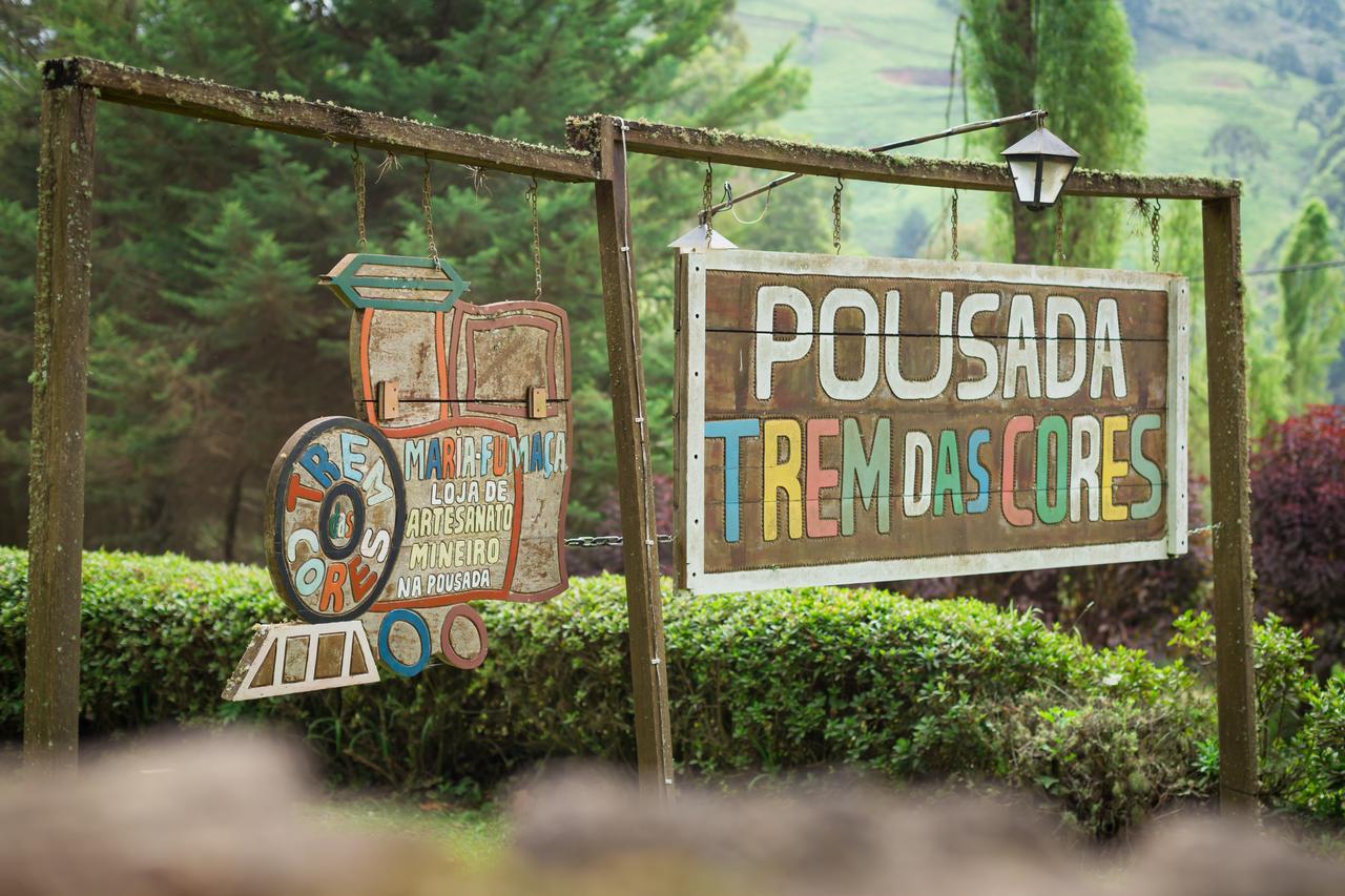 Pousada Trem Das Cores Gonçalves Exteriör bild